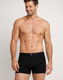 Kit com 10 Cueca Boxer Microfibra Classic Azul, Chumbo e Preto BRAVTO