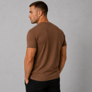 CAMISETA DE ALGODÃO MANGA CURTA  BORDADA BRAVTO