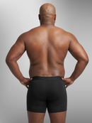 Kit com 5 Cueca Boxer Long Plus Size Antimicrobiana BRAVTO