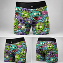 Kit 5 Cueca Boxer Long Estampas Digitais BRAVTO