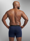Kit com 5 Cueca Boxer Long Plus Size Antimicrobiana BRAVTO