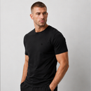 CAMISETA DE ALGODÃO MANGA CURTA  BORDADA BRAVTO