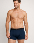 Kit com 10 Cueca Boxer Microfibra Classic Azul, Chumbo e Preto BRAVTO