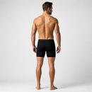 Kit com 3 Cueca Boxer Long Antimicrobiana Preta BRAVTO