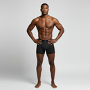 Kit com 10 Cueca Boxer Microfibra Classic Azul, Chumbo e Preto BRAVTO - Bravto Group