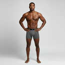 Kit com 10 Cueca Boxer Microfibra Classic Azul, Chumbo e Preto BRAVTO - Bravto Group